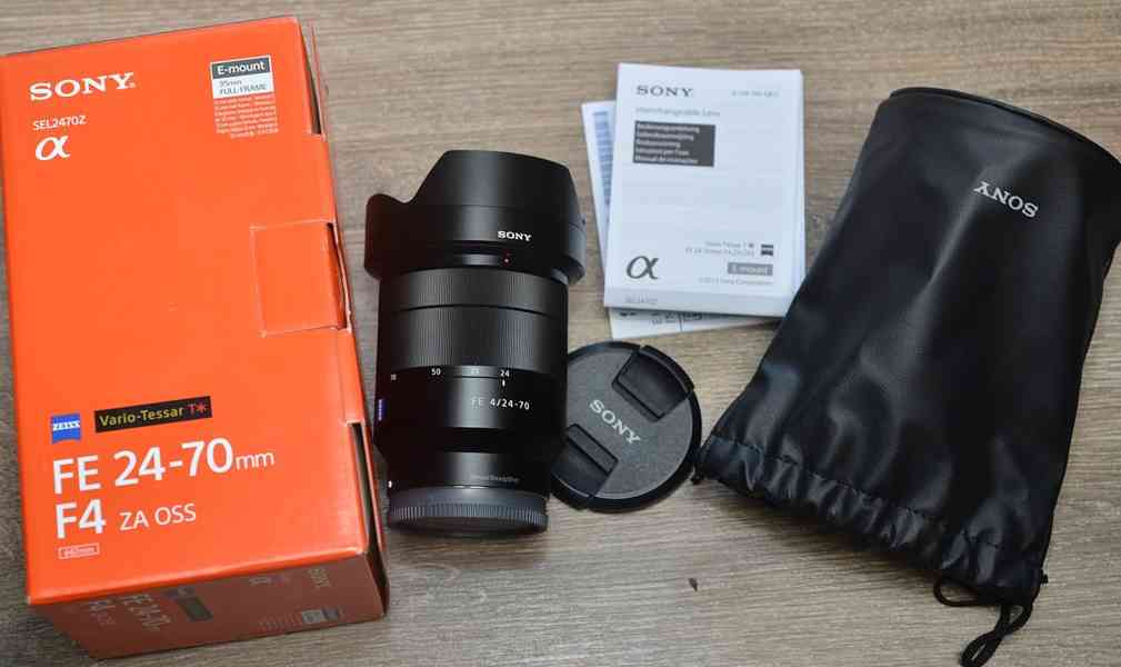 Sony FE 24-70mm f/4 OSS Full Fr *CarlZeiss*E mount - foto 3