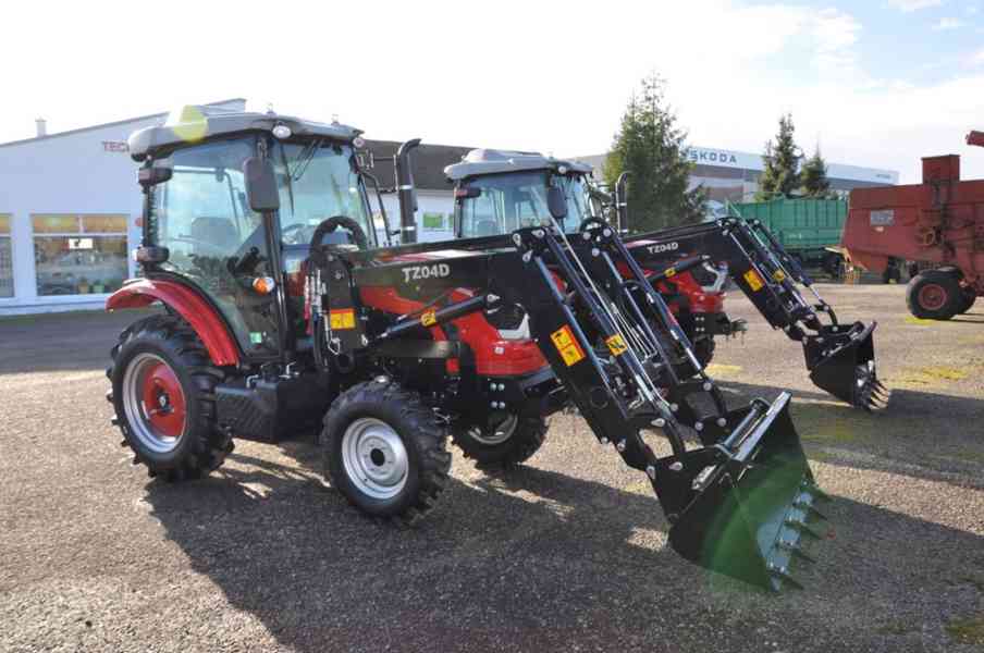 Traktor HANWO HWE 354C, STAGE V, 4 válcový motor víčko - foto 6