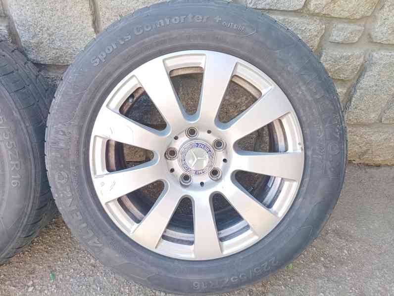 ALU kola R16 5x112 ET45.5 A2124010102 (letní sada) - foto 2