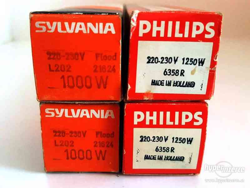 Philips a Sylvania R7S 1000W halogen lineární lampy - foto 4