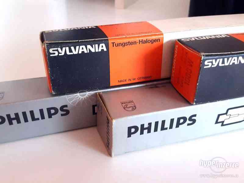 Philips a Sylvania R7S 1000W halogen lineární lampy - foto 6
