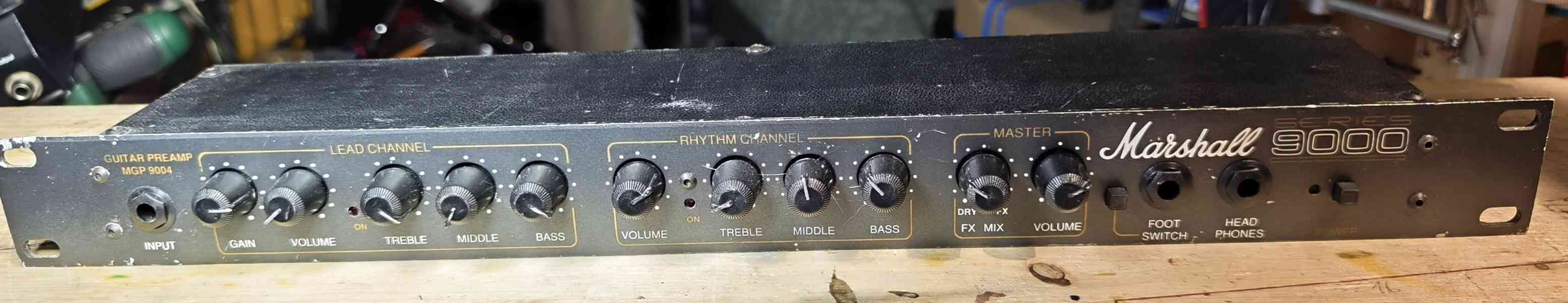 Marshall preamp 9000 rack