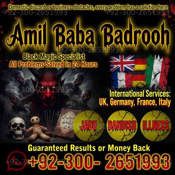 Real Amil Baba In Pakistan,Black Magic Specialist Amil Baba  - foto 2