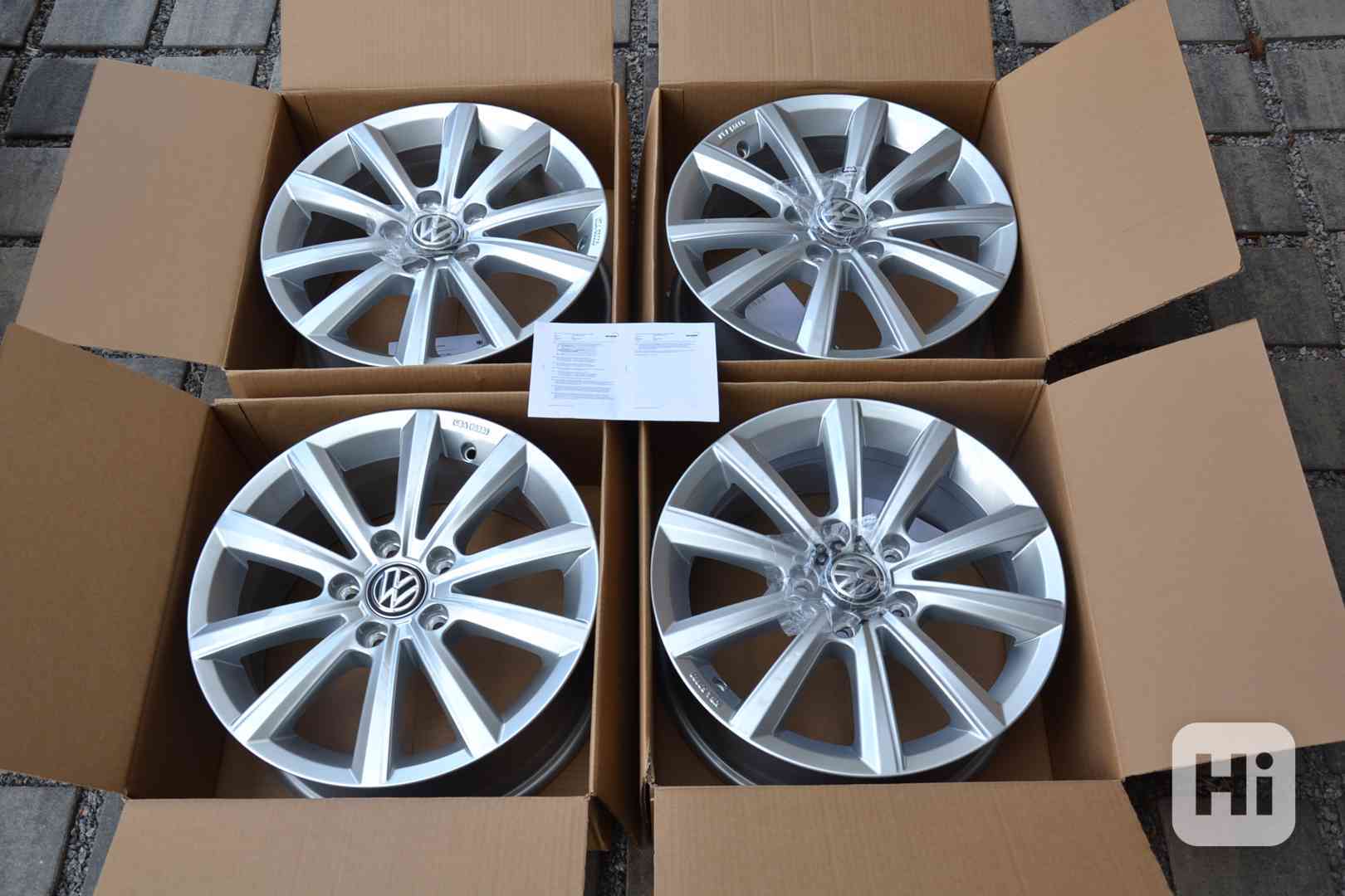 VW Passat, Golf. Škoda apod. -NOVÉ orig. Alu 16 - 6,5x16, - foto 1