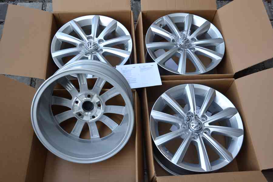 VW Passat, Golf. Škoda apod. -NOVÉ orig. Alu 16 - 6,5x16, - foto 13