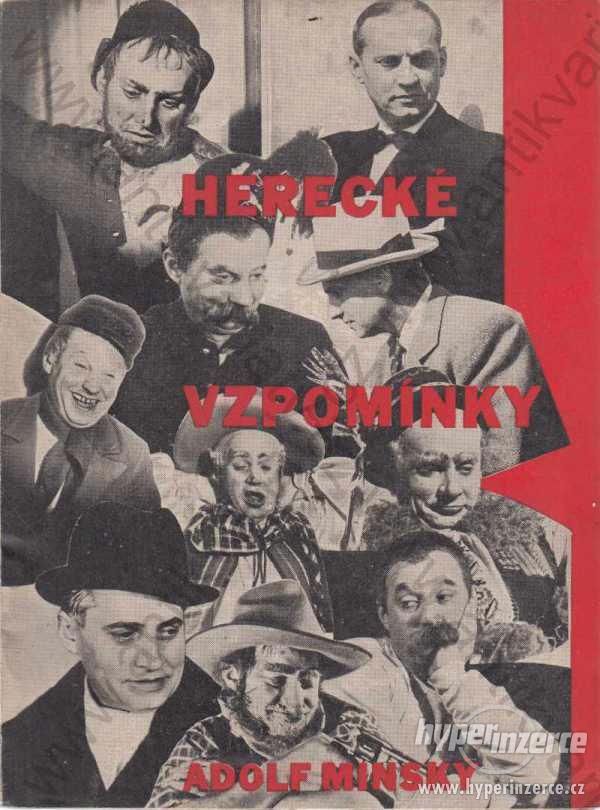 Herecké vzpomínky Adolf Minský 1943 - foto 1