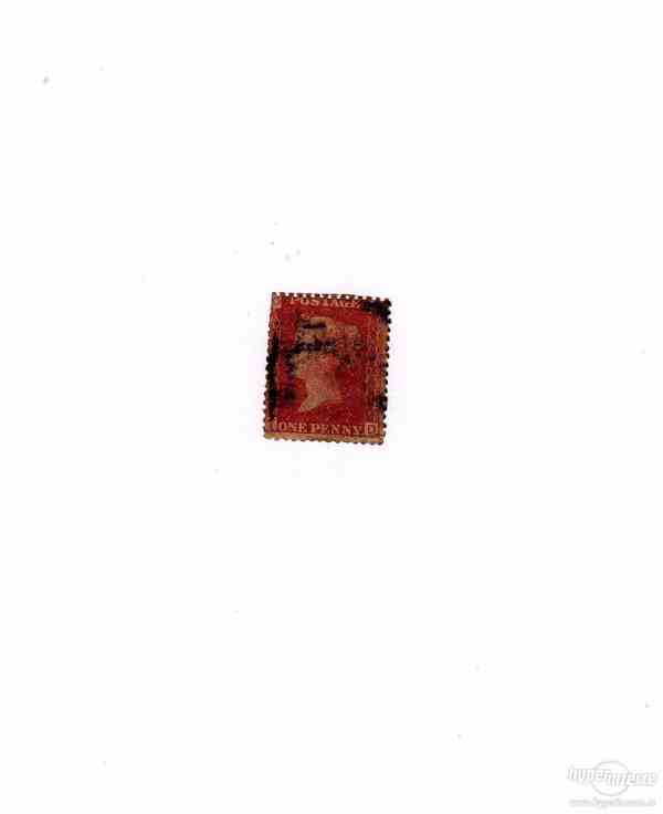Poštovní známka - One Penny (Red) - foto 1