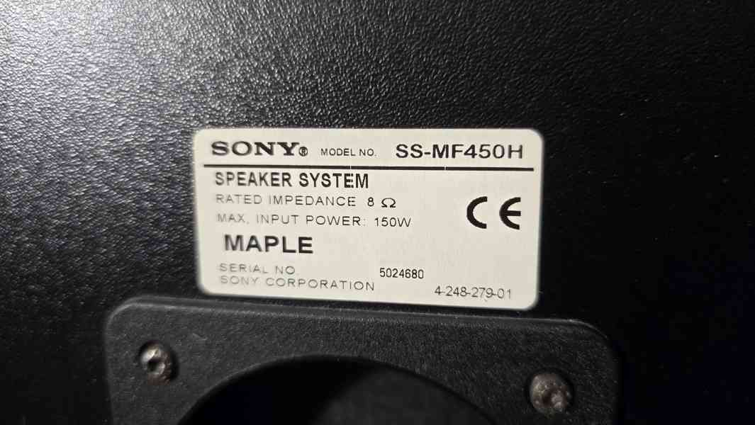 Reprosoustavy SONY (5ks) 2x sloupové, 2x satelit, center - foto 5