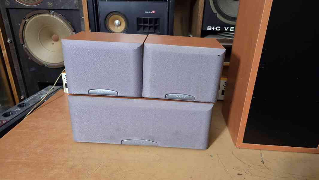 Reprosoustavy SONY (5ks) 2x sloupové, 2x satelit, center - foto 6