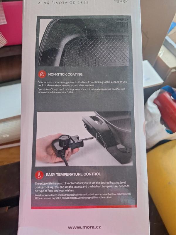 Remoska Mora MEP 1400 BK nová nerozbalená - foto 2