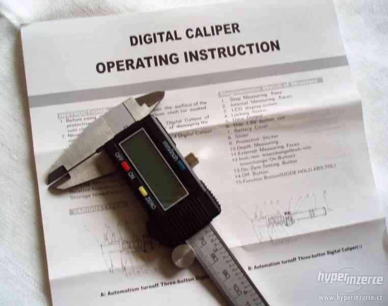 Posuvné měřítko Digital Capiler - nové prodám - foto 1