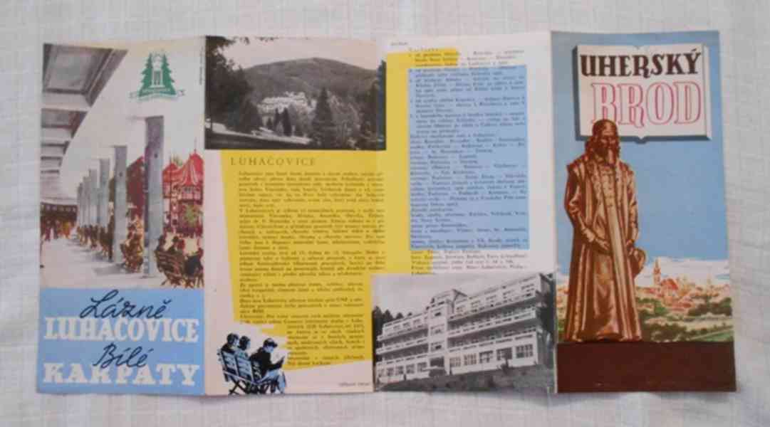 Leták Uherský Brod • Lázně Luhačovice Bílé karpaty - foto 5