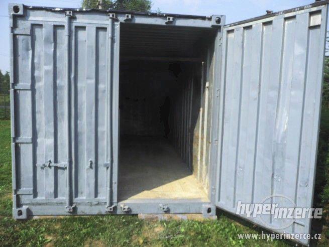 Sklad!skladový kontejner, plechový lodní 6x2,4m - foto 2