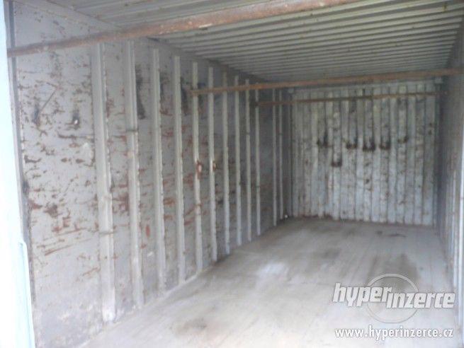 Sklad!skladový kontejner, plechový lodní 6x2,4m - foto 3