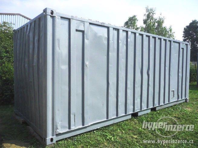 Sklad!skladový kontejner, plechový lodní 6x2,4m - foto 5