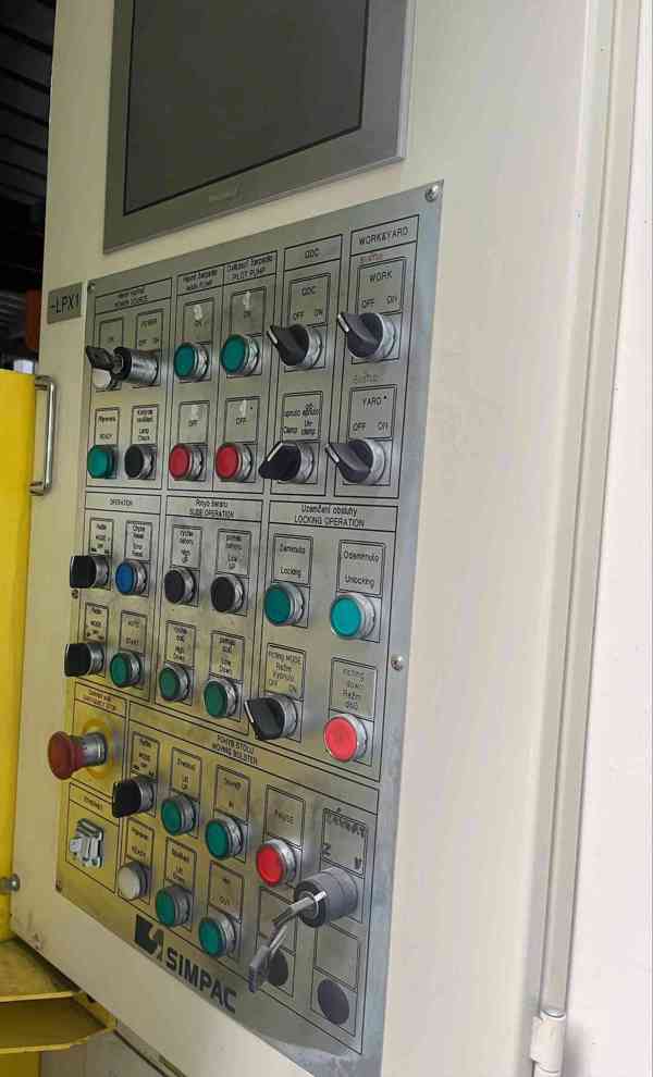 Použitý hydraulický lis PH-1000, r. v. 2017, SIMPAC Korea - foto 8