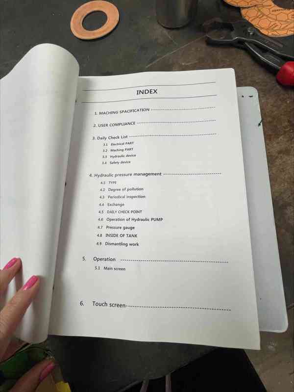 Použitý hydraulický lis PH-1000, r. v. 2017, SIMPAC Korea - foto 13