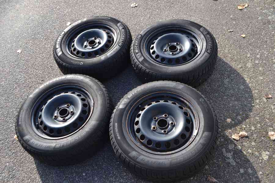 ZÁNOVNÍ sada 4ks zimní kola Š.Octavia II, III+Michelin Alpin - foto 8