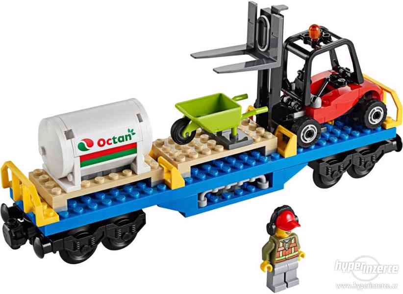 LEGO 60052 Nákladní vlak (Cargo train) raritní set - foto 4