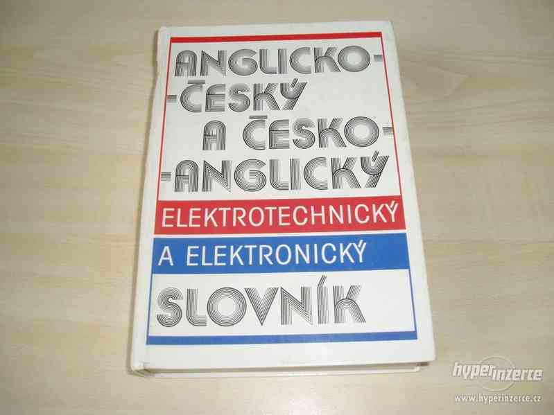 anglicko-český a česko-anglický elektrotechnický a elektroni - foto 1