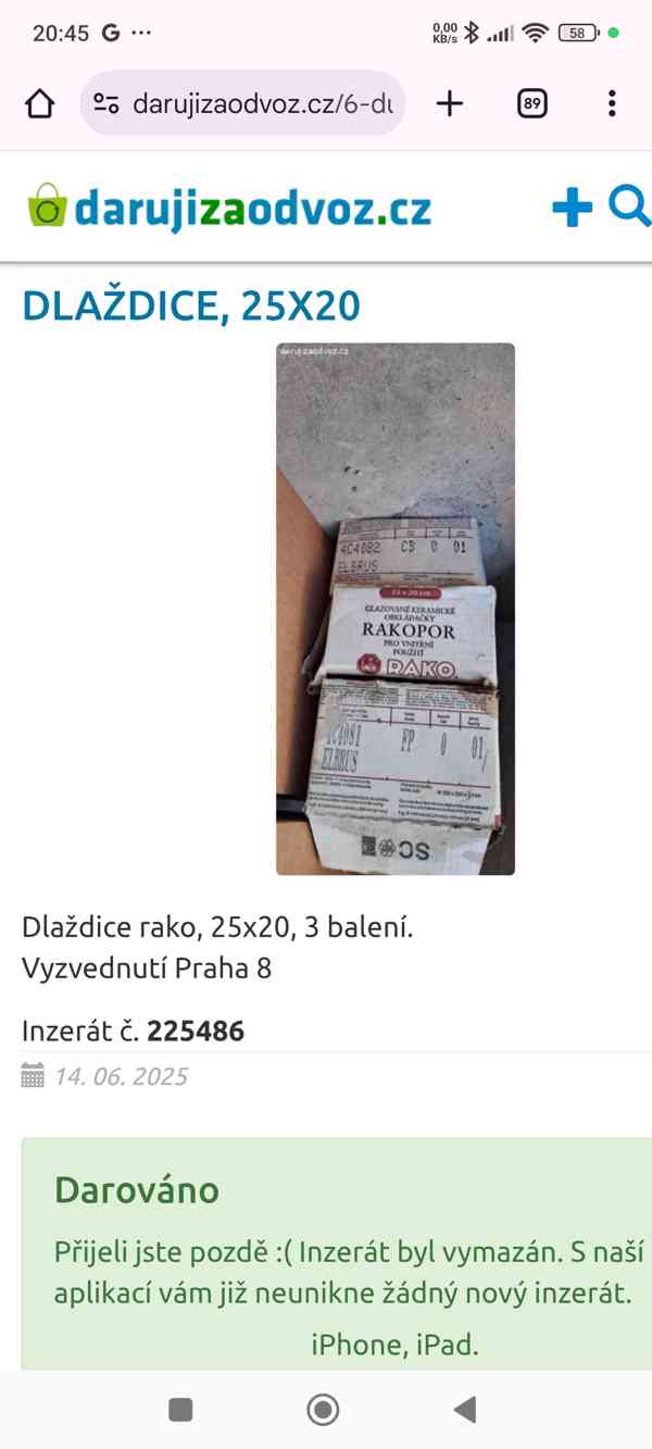 Koupím obklad RAKO 25x20 - foto 5