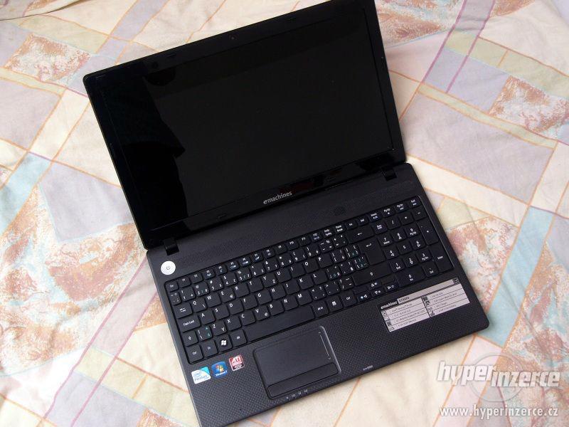 Herní notebook Acer Emachines C2D 2.0GHz 4GB 500GB - foto 2