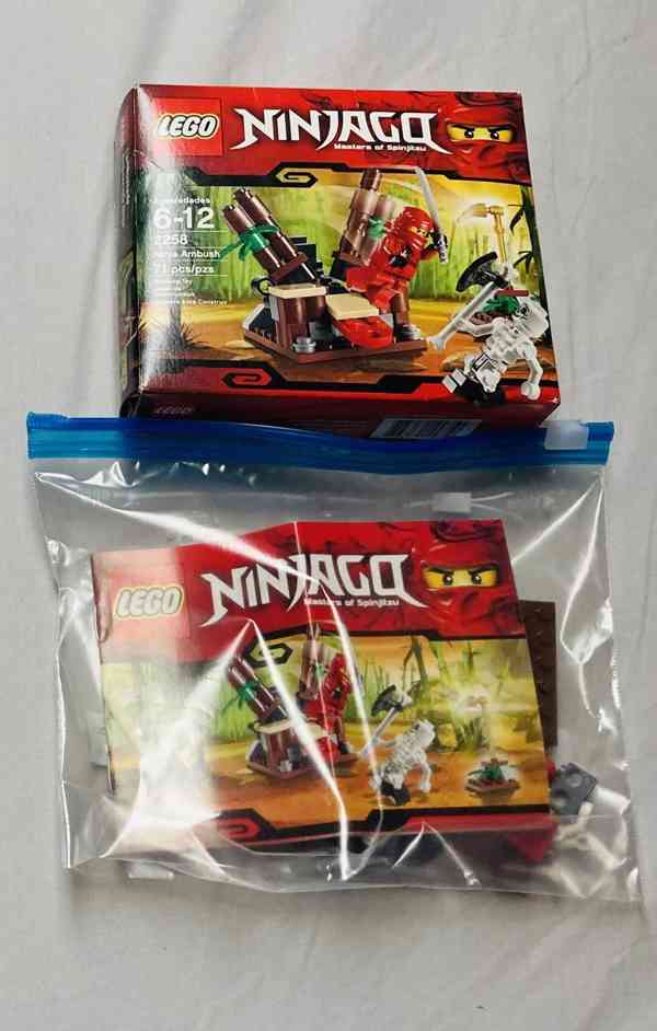 Lego Ninjago sety 2258 a 2259 – Kompletní sbírka, jako nové - foto 3