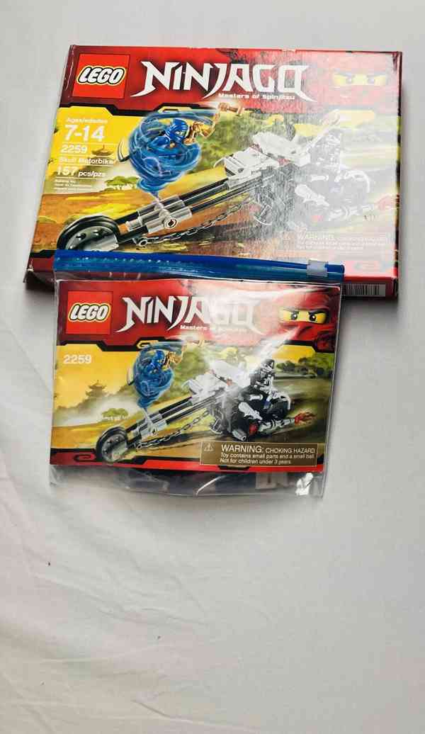 Lego Ninjago sety 2258 a 2259 – Kompletní sbírka, jako nové - foto 2