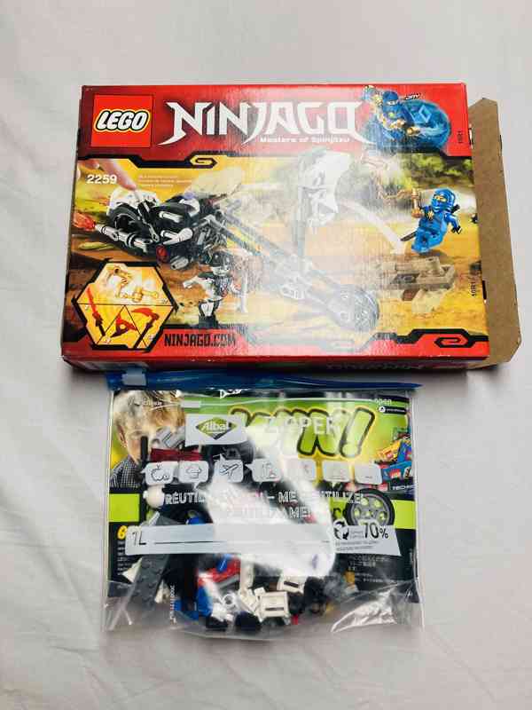 Lego Ninjago sety 2258 a 2259 – Kompletní sbírka, jako nové - foto 4