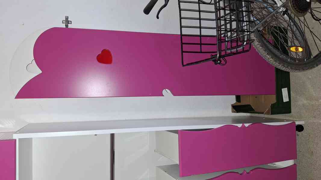 Dětská skříň + komoda, kompletní set - foto 3