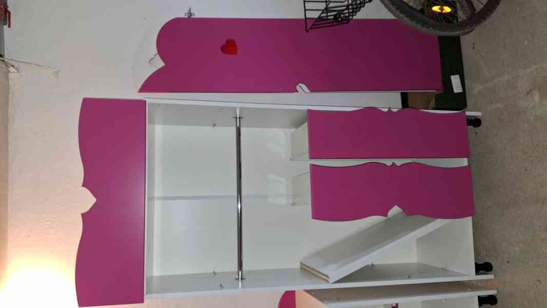 Dětská skříň + komoda, kompletní set - foto 5