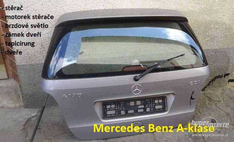Mercedes Benz A170 (A klasse) náhradní díly viz. seznam - foto 3