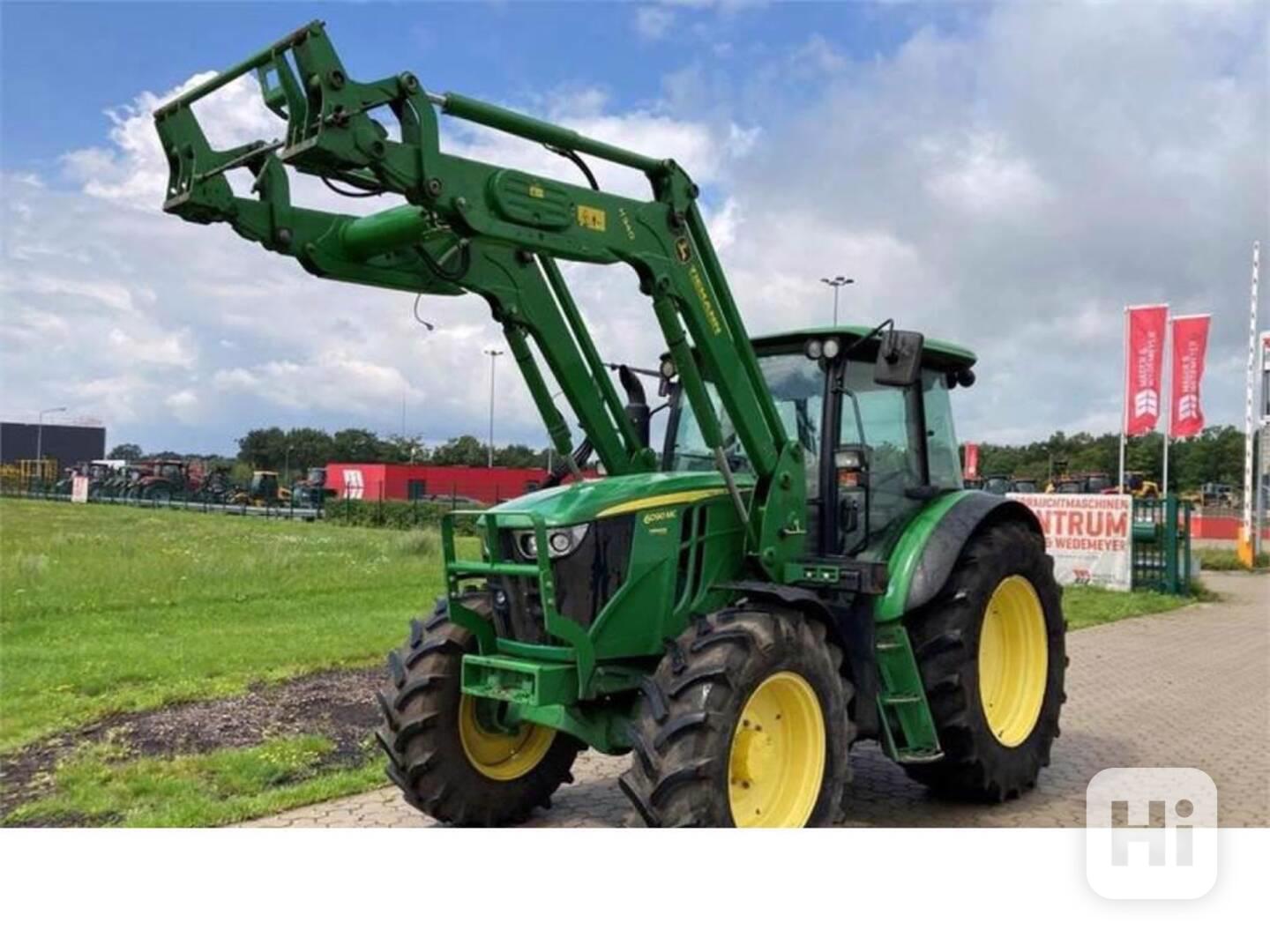 Traktor John Deere 6090 MC MIT FRONTLADER - foto 1