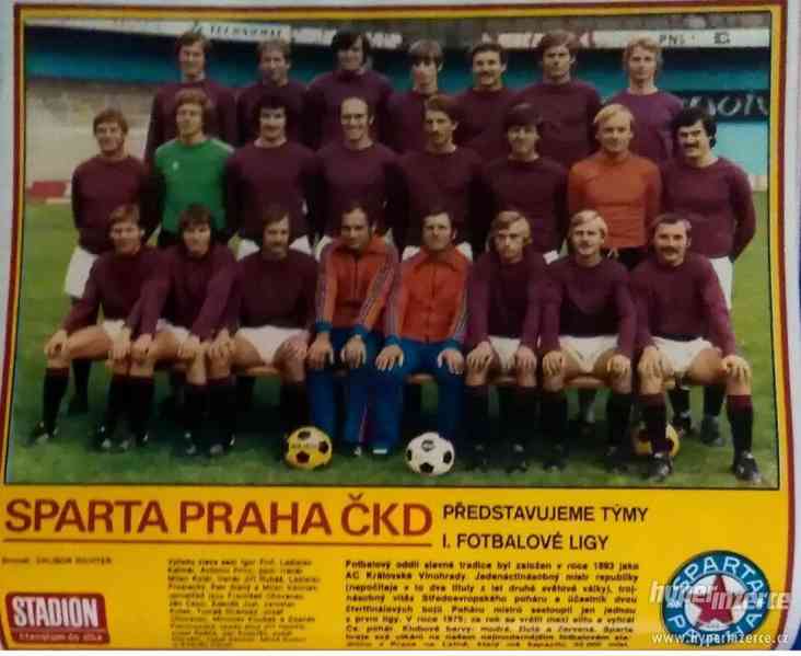 Sparta ČKD Praha - fotbal - čtenářům do alba 1978 - foto 1