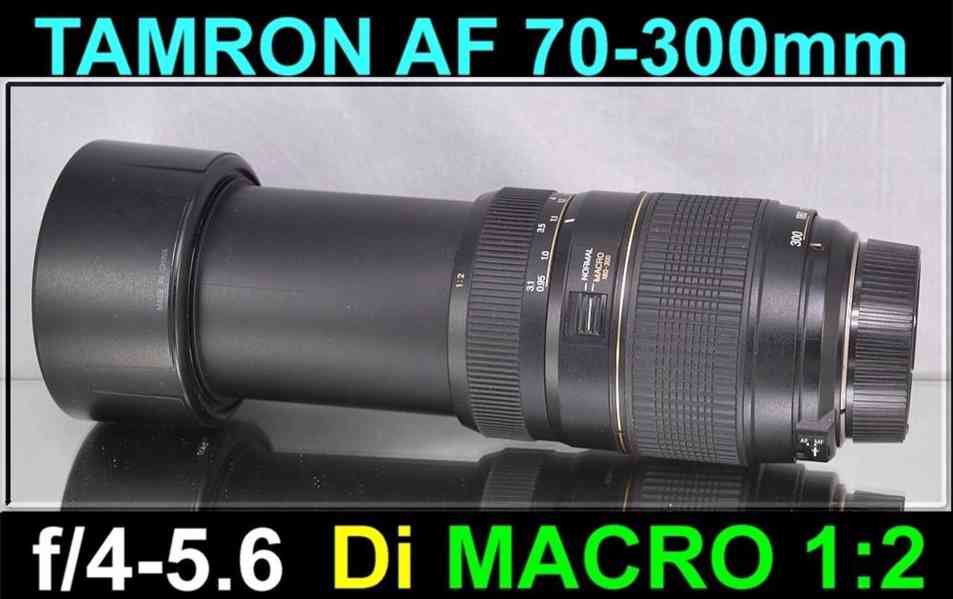 pro Nikon -Tamron AF 70-300mm F/4-5.6 Di LD Macro