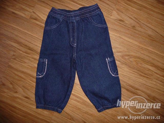 Džínové  kalhoty Tiny Ted na 9-12M-vel.80 - foto 1