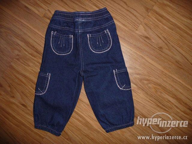 Džínové  kalhoty Tiny Ted na 9-12M-vel.80 - foto 3