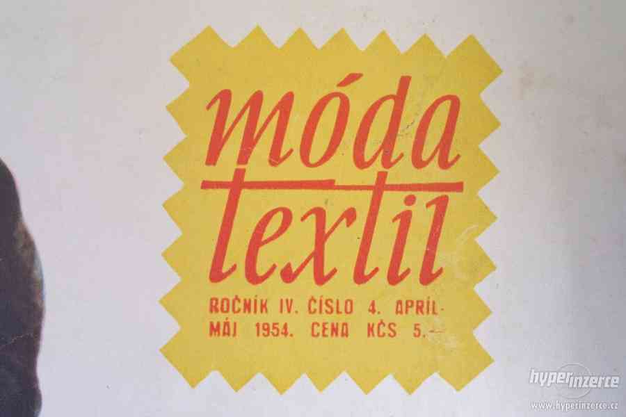 Slovenský časopis Móda textil - 1954 - foto 2