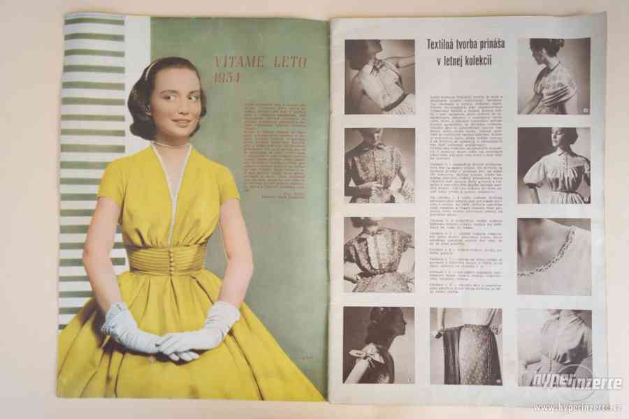 Slovenský časopis Móda textil - 1954 - foto 3