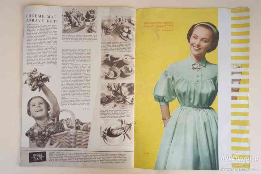 Slovenský časopis Móda textil - 1954 - foto 5