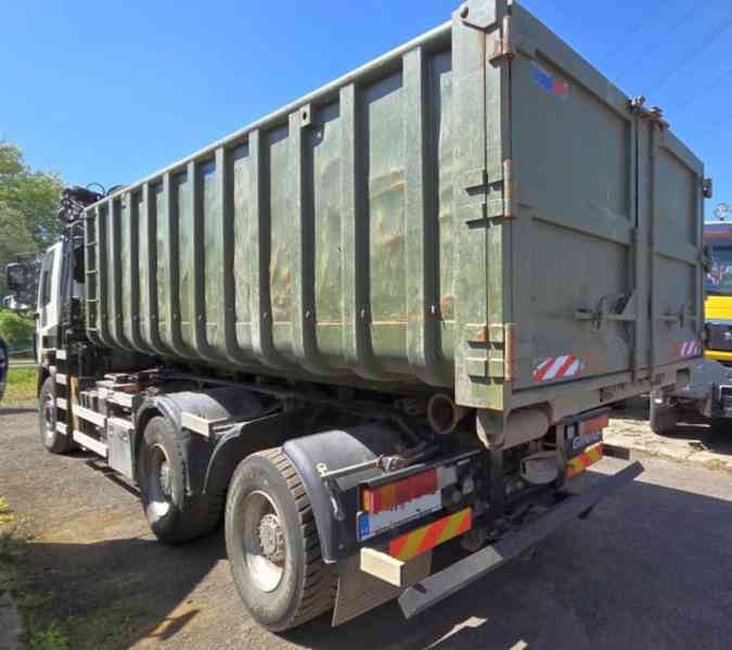 35t kontejner GINAF 6x4+ 22tm jeřáb - foto 6