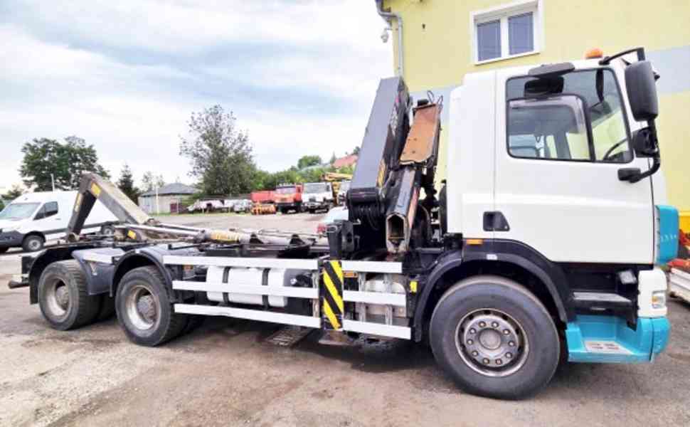 35t kontejner GINAF 6x4+ 22tm jeřáb - foto 5