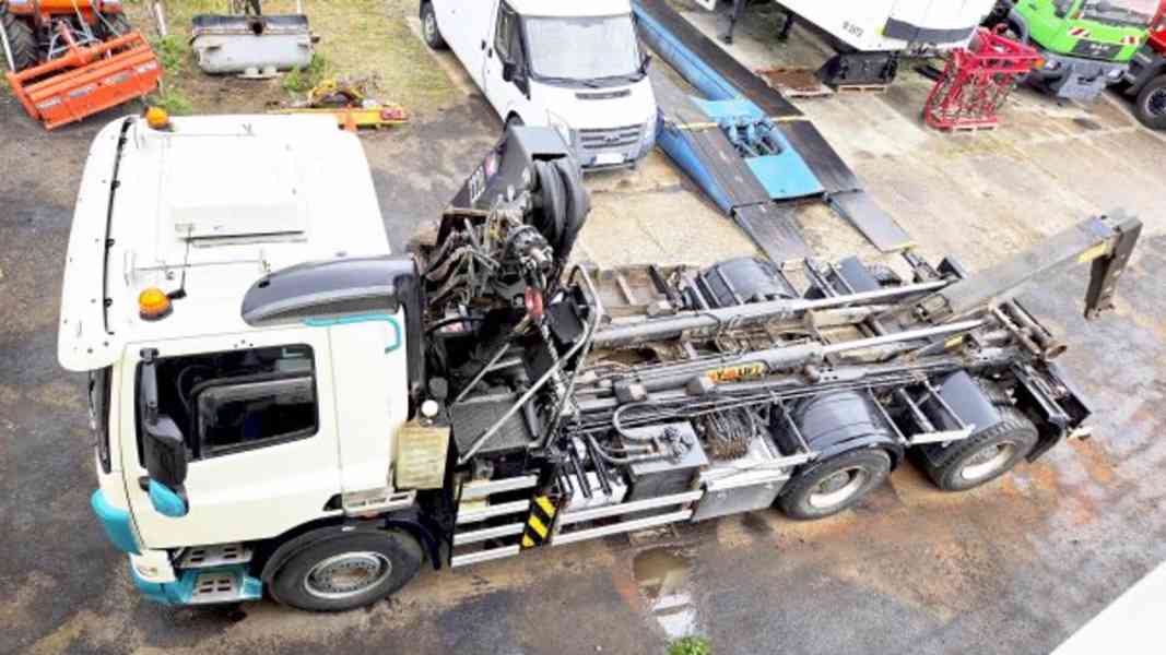 35t kontejner GINAF 6x4+ 22tm jeřáb - foto 10