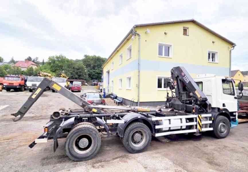 35t kontejner GINAF 6x4+ 22tm jeřáb - foto 9
