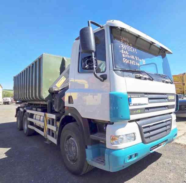 35t kontejner GINAF 6x4+ 22tm jeřáb - foto 2