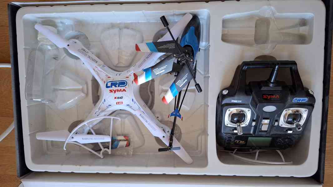 Dron a vrtulnik rozbitý  - foto 2