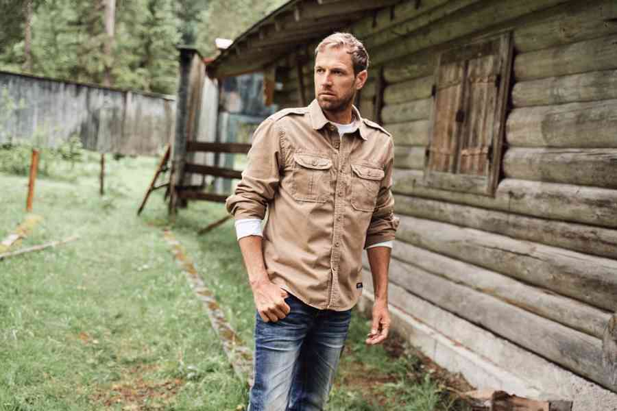 Košile Brandit Vintage Shirt 1/1 - béžová - foto 3