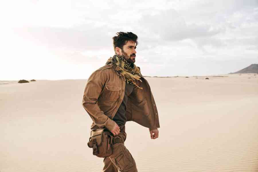 Košile Brandit Vintage Shirt 1/1 - béžová - foto 6