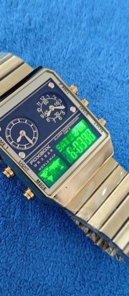 nejmodernější hodinky FOXBOX MULTIFUNKČNÍ LED - foto 3