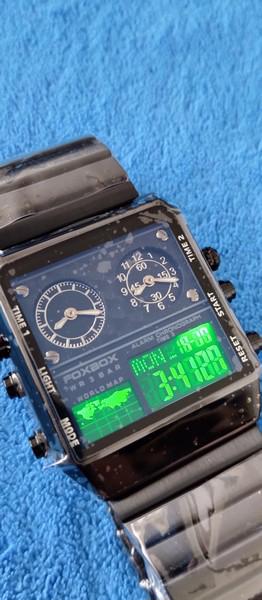 nejmodernější hodinky FOXBOX MULTIFUNKČNÍ LED - foto 2